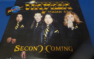 STRYPER - SECOND COMING UK 2013 PAINOS M-/EX- 2LP