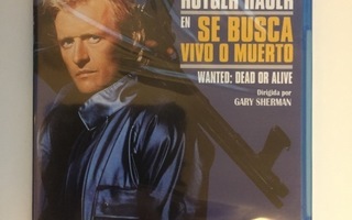 Wanted : Dead Or Alive (1987) Rutger Hauer (Blu-ray) UUSI