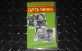 FAKTA HOMMA - 1987 - Eija Vilpas, Riitta Havukainen,...(VHS)
