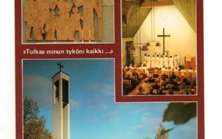 Lahti: Launeen kirkko (monikuvakortti)