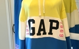 GAP keltainen pinkki sininen college huppari housut rento S