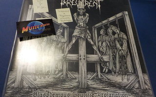 IRREVERENT - BLASPHEMOUS CRUCIFIE PROFANATION M-/M- LP + 7''