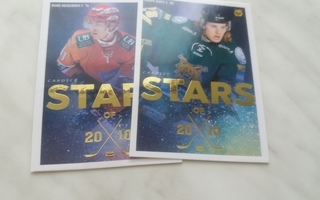 2019-20 Cardset Stars Of 2010 kortteja alk. 2.0e/kpl