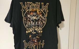 Napalm Death T-Paita XL