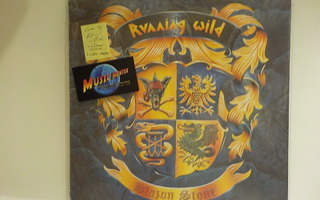 RUNNING WILD - BLAZON STONE EX-/EX LP