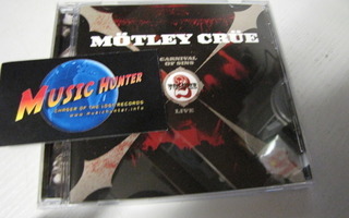 MÖTLEY CRUE - CARNIVAL OF SINS  live VOLUME 2 UUSI CD +