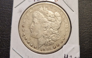 USA Morgan Dollar 1891O