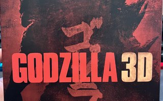 Godzilla (2014) (3D Blu-Ray +Blu-Ray)) Steelbook