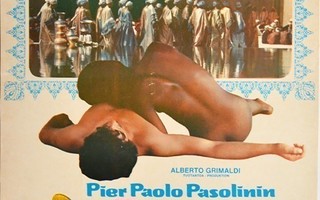 Elokuvajuliste: Tuhat ja Yksi Yötä (Pier Paolo Pasolini)