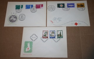 Suomi postimerkki FDC 1967