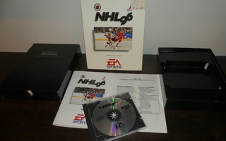NHL '96 ja NHL'98 PC CD Rom pelit, kaikkine tykötarpeineen
