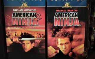 American Ninja 1 & 2 VHS uncut