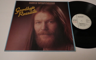 Mike Westhues - Goodbye Rosalita -LP *LOVE RECORDS*