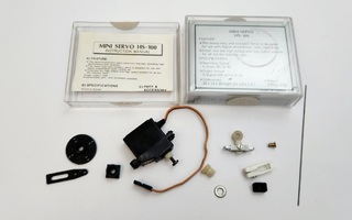 JR NES-305 Mini Servo RC pienoismalliin