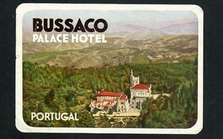 Matkalaukku- / hotellimerkki - Bussaco Palace Hotel