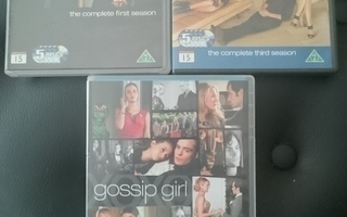 GOSSIP GIRL - 1 ja/tai 3 kausi (DVD)