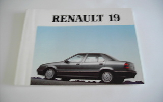 Renault 19 - 3/1990 käyttöohjekirja