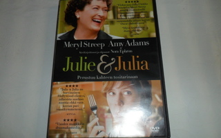 Dvd Julie ja Julia Maryl Streep/Amy Adams (Tosi tapahtumat)