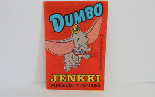 Dumbo jenkki purukumikääre 1980-luku