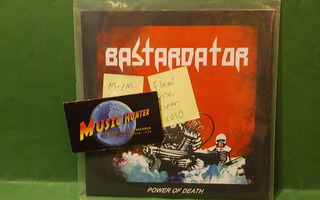 BASTARDATOR - POWER OF DEATH M-/M- CAN 2010 7" SINGLE