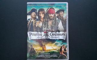 DVD: Pirates Of The Caribbean - Vierailla vesillä (2011)