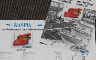 1984 Kaspia meridiesel esite - KUIN UUSI - Russia