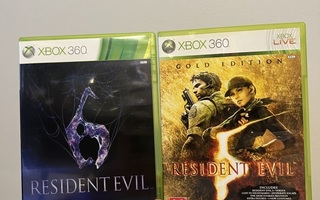 Resident evil 5 & 6 Xbox360