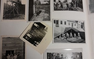 saksan sotillaan valokuva-albumi suomen reisusta 220 kuvaa