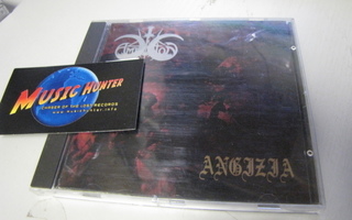 AMESTIGON - ANGIZIA - ITÄVALTA 1.PAINOS -96 CD