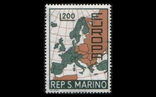 San Marino 890 ** Europa (1967)