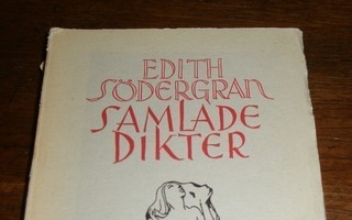 Södergran Edith : Samlade dikter 1949