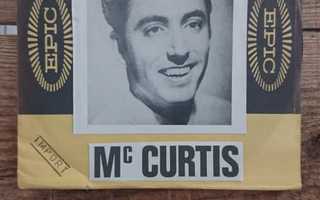 MAC CURTIS - Today's Teardrops / Honey Don't 7" HUOM! KANNET