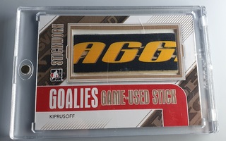 Miikka Kiprusoff ITG 2013-14 Stickwork Gold 1/1