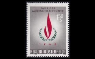 Itävalta 1272 ** Ihmisoikeuksien vuosi (1968)