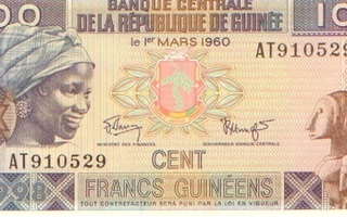 Guinea 100 fr 1998