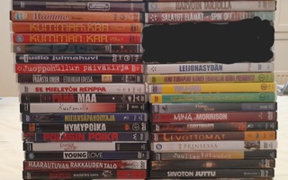 Kotimaisia dvd elokuvia ja sarjoja pakettina!