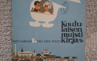 Koululaisen muistikirja 1962-63