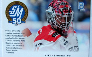 Niklas Rubin Blueline 1/6 Match Card