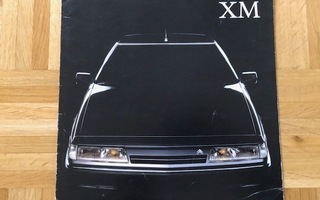 Esite Citroen XM 1990 suomi