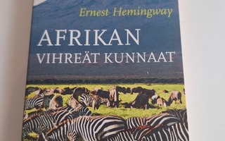 Ernest Hemingway-Afrikan Vihreät Kunnaat- Keltainen Pokkari