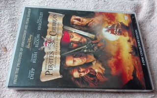 Mustan helmen kirous. Pirates of the Caribbean 1 (2 DVDtä)