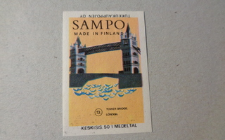 TT-etiketti Sampo - Tower Bridge, London