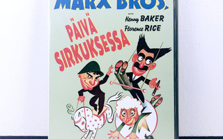 Päivä sirkuksessa (1939) DVD Suomijulkaisu Marx Brothers