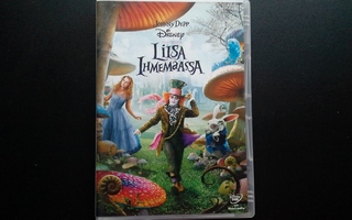 DVD: Liisa Ihmemaassa, Disney (Johnny Depp 2010)