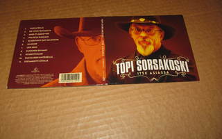 Topi Sorsakoski CD Itse Asiassa v.2012 DIGIPACK