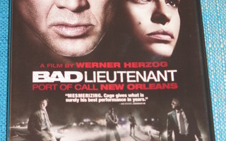 Dvd - Bad Lieutenant - Werner Herzog  -elokuva 2009