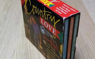 Alkup. Esittäjät - Country Love 3 CD Box
