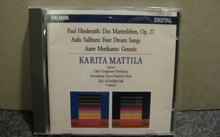 Hindemith,Sallinen,Merikanto-Karita Mattila-Ulf Söderblom cd