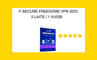 F-SECURE FREEDOME VPN 2024 (5-LAITE 1-VUOSI) - HALVIN