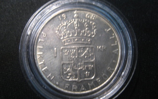 Ruotsin  1 Krona  1968  KM#?826a  cu.ni/cu